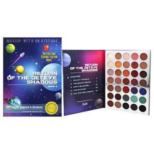 Return of the Jeteye 35 Eyeshadows Palette - Book 4 by Rude Cosmetics 1.34 oz